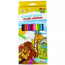 Gimboo Kredki o��wkowe sze�ciok�tne 12 szt.