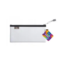 Tetis Koperta DL z suwakiem metalowym biaa