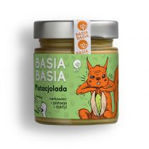 Basia Basia Pistacjolada - krem na bazie nerkowców z pistacjami i daktylami w proszku 195 g