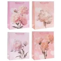 Rozette Torebka prezentowa 31x40x12cm Kwiaty MIX