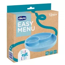 Chicco Talerz silikonowy 3-dzielny 12m+