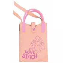 Patio Disney Fashion. Torebka na rami pastelowa. Peach. Stitch