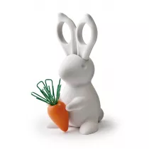 Qualy Przybornik biurowy krlik Bunny 10115-WH