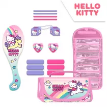 Akcesoria do wosw w kosmetyczce Hello Kitty 16 elementw HK50105
