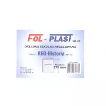 Fol-Plast Okadka na podrcznik regulowana nr 25 20 szt.