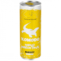 Komodo Napój energetyczny Mango-Marakuja 250 ml