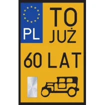 Yeku Karnet Urodziny 60 Zabytek
