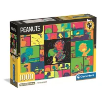 Puzzle 1000 el. Compact Peanuts Clementoni