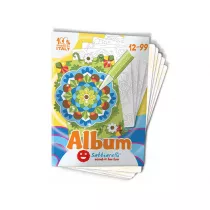 Album do kolorowania piaskiem Mandala Art 12 l+ Sabbiarelli