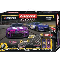 GO- Tor samochodowy 4,9 m Nascar + 2 samochody Carrera