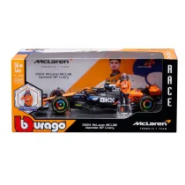 Bburago model 1:24 bolid f1 mclaren mcl38 figurka norris gp japonii 2024 18-28040