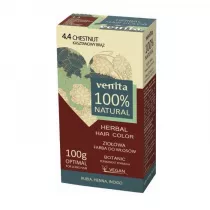 Venita Herbal Hair Color zioowa farba do wosw 4.4 Kasztanowy Brz 100 g