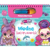 I love VIP Pets. Kolorowanki wodne i magiczny pisak