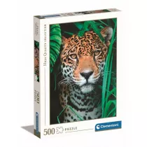 Puzzle 500 el. High Quality Collection. Jaguar in the Jungle Clementoni