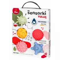 Pieczki sensoryczne sensorki bez dziurki 5szt Tullo