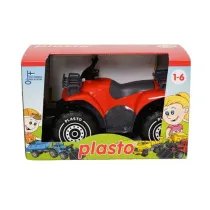 Quad z p�ugiem 30cm czerwony Tactic