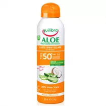 Equilibra Mleczko aloesowe do opalania SPF 50+ UVA/UVB 150 ml