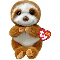 Ty Beanie Bellies. Stella. Brown Sloth. 15cm Meteor