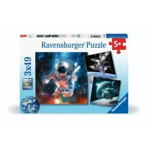 Puzzle 3x49 Outer Space Ravensburger