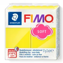 Staedtler Masa plastyczna termoutwardzalna Soft, cytrynowa, 57g, kostka