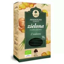 Dary Natury Herbata zielona z imbirem 25 x 2 g Bio