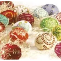 Serwetki Daisy Wielkanoc lunch - Easter Eggs & Hay SDWL004301