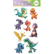 Tatua�e zmywalne DINO 100x20mm Happy Color