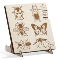 Puzzle drewniane - Do biedronki przyszed� �uk Sounds Wood