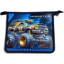 Fresh Teczka-torba A5+ zapinana na zamek Monster Truck