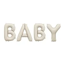 Balon foliowy Baby beowy 140x43cm