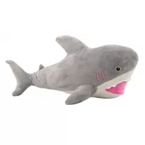 Pluszowy rekin 50cm siwy LeanToys