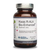 Kenay Kwas R-ALA Bio-Enhanced aktywna forma kwasu liponowego - suplement diety 60 kaps.