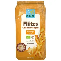 Pural Paluszki z ciasta francuskiego z serem 125 g Bio