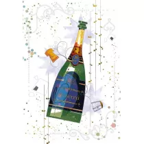 Karnet 12x18cm + koperta Prosecco