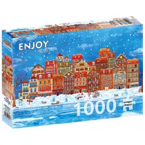 Puzzle 1000 el. Gotowi na �wi�ta Enjoy