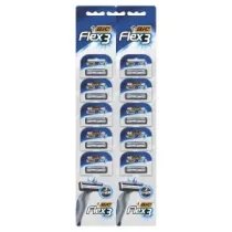 Bic Maszynka do golenia jednoczciowa Flex 03 Comfort 10 szt.