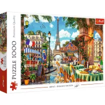 Puzzle 1000 el. Paryski poranek Trefl