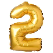 Arpex Balon foliowy matowy z�oty 2 69cm