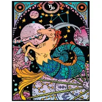 Kolorowanka welwetowa A4 Zodiak Kozioro�ec