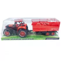 Traktor z przyczep� i zwierz�tkiem Trifox