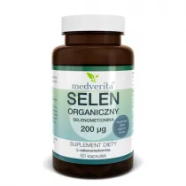 Medverita Selen Organiczny 200 ug Suplement diety 60 kaps.
