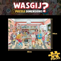 Puzzle 1000 Wasgij Jumbo Retro metamorfoza Tm Toys