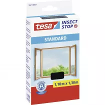 Tesa Moskitiera okienna czarna standard 1,1 x 1,3 m
