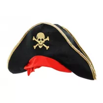 PartyDeco Czapka pirata dzieci�ca