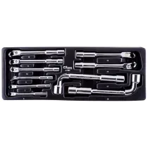 C1204 Klucze fajkowe 6-19 mm 10 szt.Corona / Richmann Exclusvie