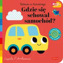 Gdzie si schowa samochd? Akademia Mdrego Dziecka. Zabawa w chowanego