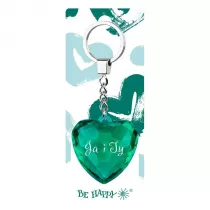Be-Happy Gifts Brelok serce MIX Ja i Ty/ Kochana Babcia