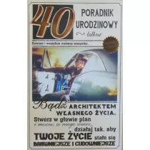 AbCard Kartka okolicznociowa Urodziny 40