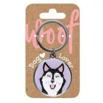 Be-Happy Gifts Brelok dla psiarzy - husky