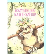 Henry Karnet A5 Urodziny - Leniwiec